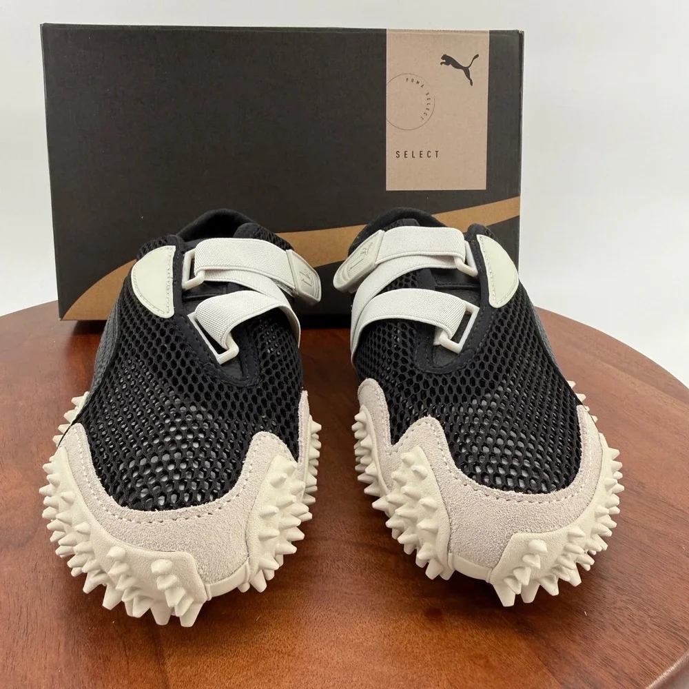 Puma Mostro‎ Mesh Chunky Sole Sneakers Vapor Gray Black 403568-01 Women's Size 7
